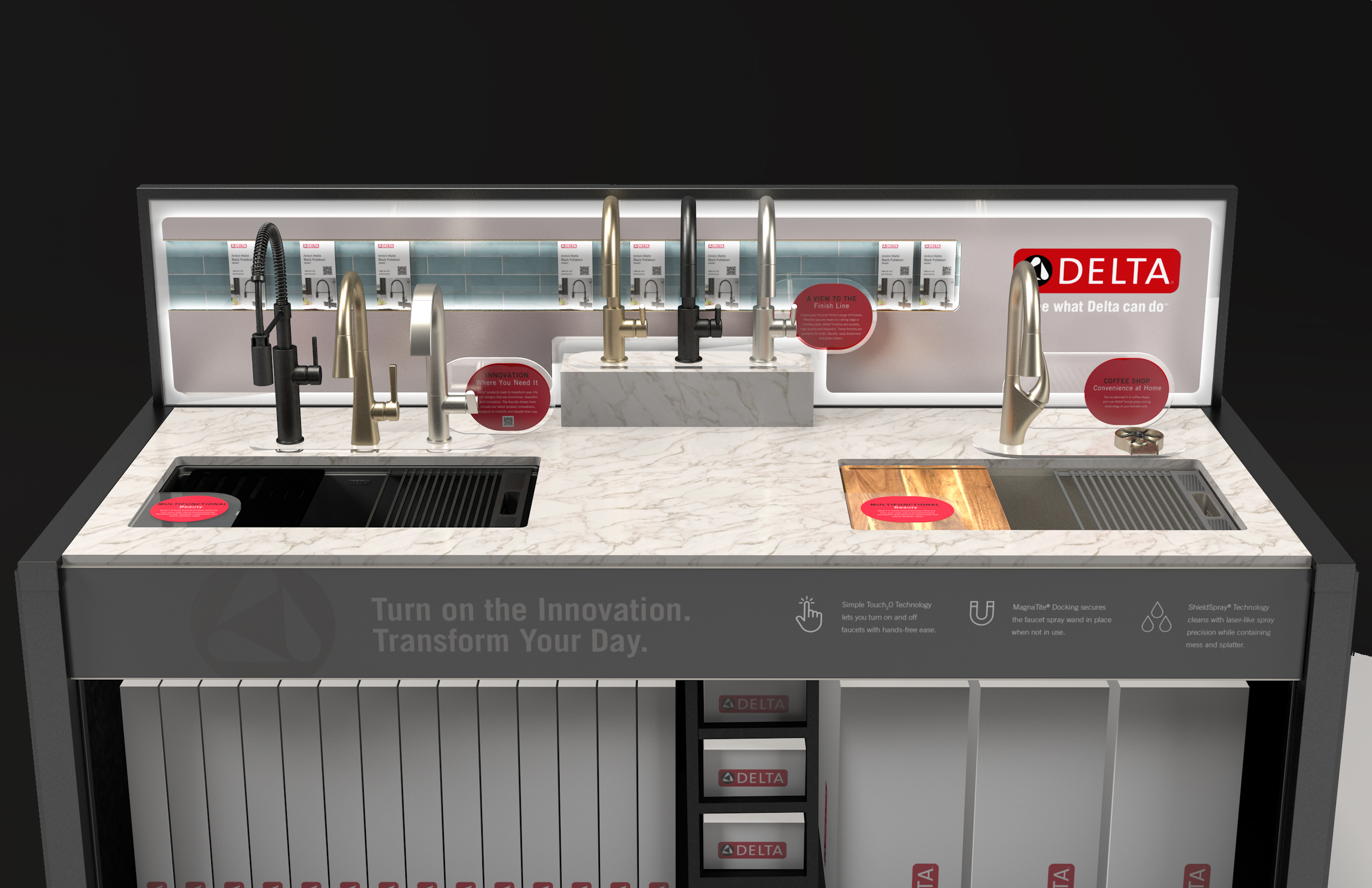 Delta Faucet Display System