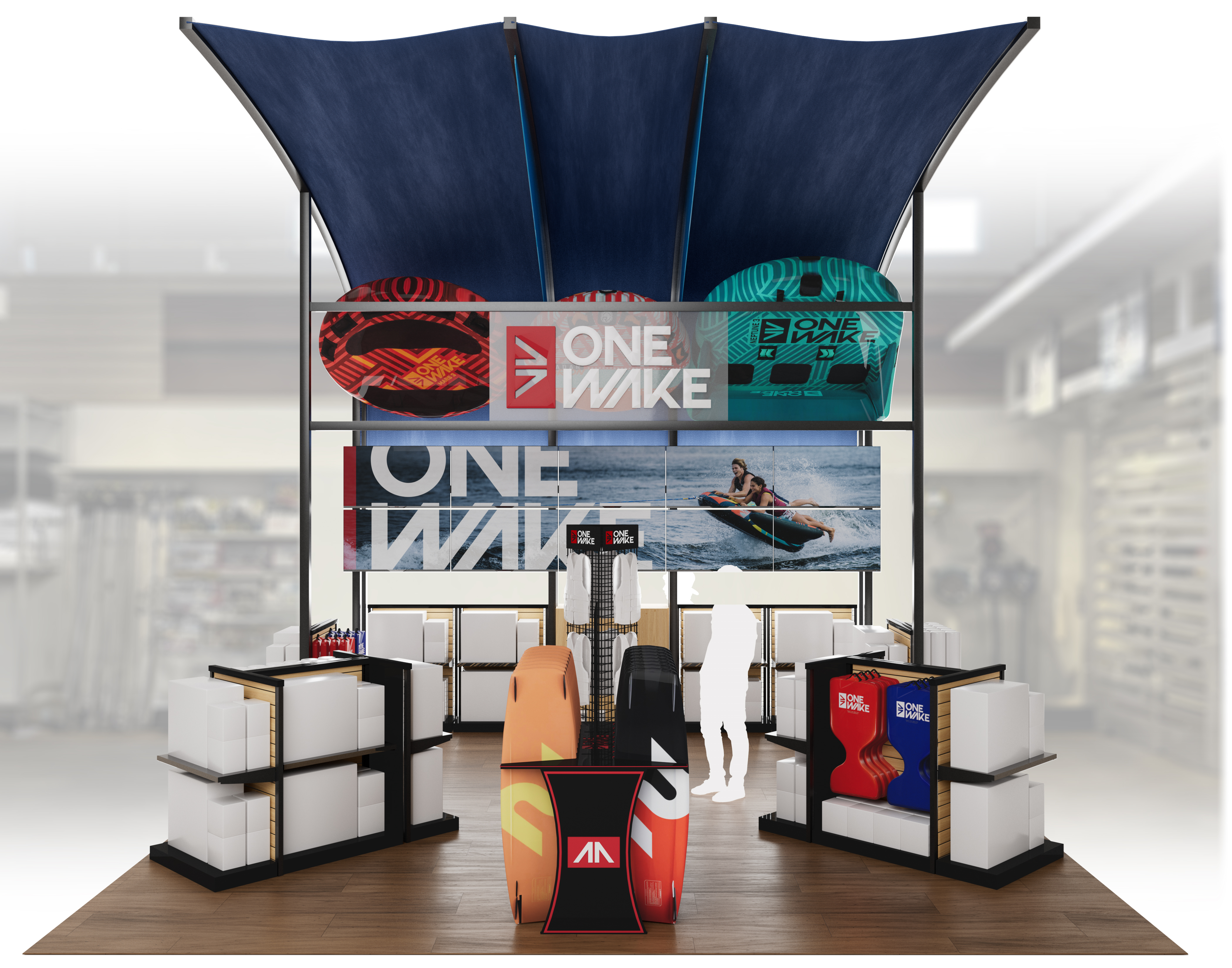 One Wake Retail Store Concept